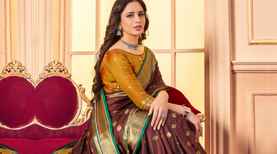 Adorn up Your Wardrobe With Distinct Festival Sarees