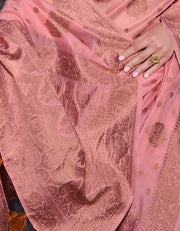 Kimaya Cotton Silk Saree Pink (AV/V1)