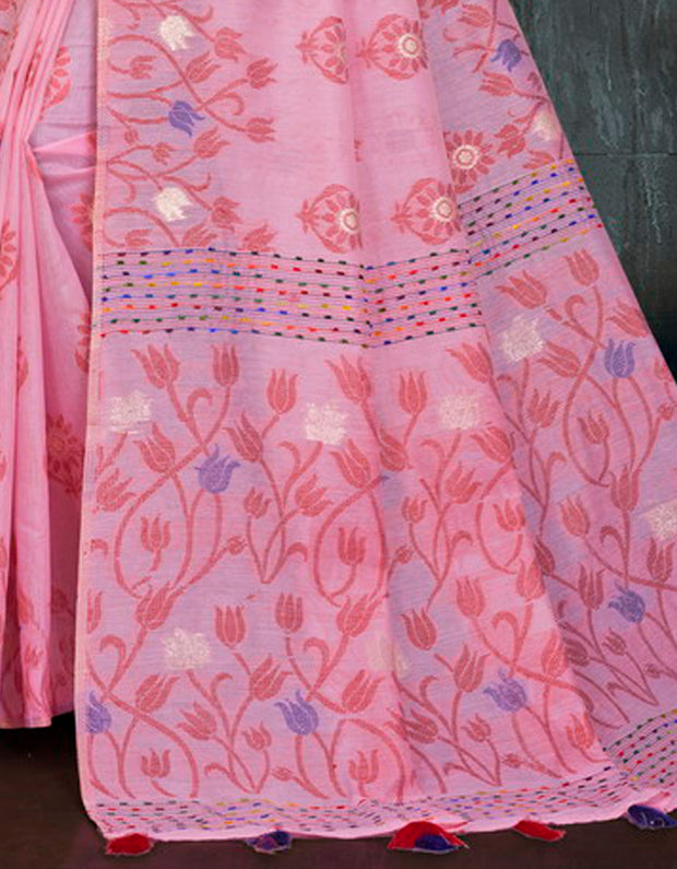 Vaamsi Cotton Saree Pink (KV/V4)